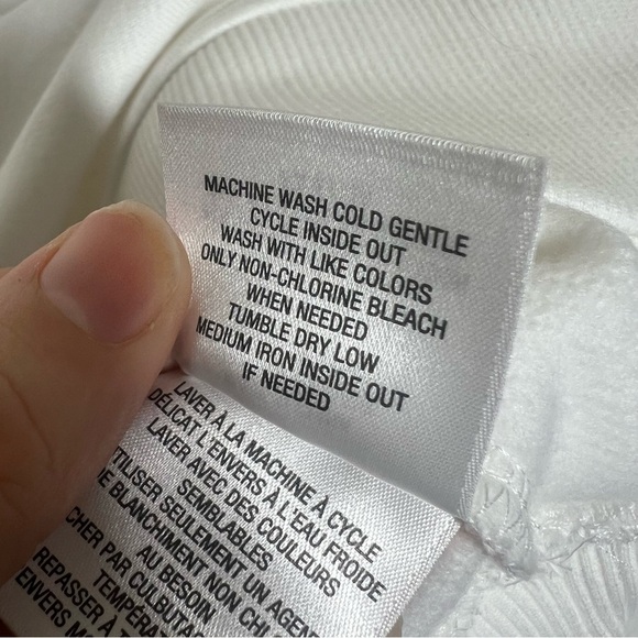 Favorite Daughter Mom of the Year Cotton Crewneck Sweatshirt Small White - Picture 8 of 11